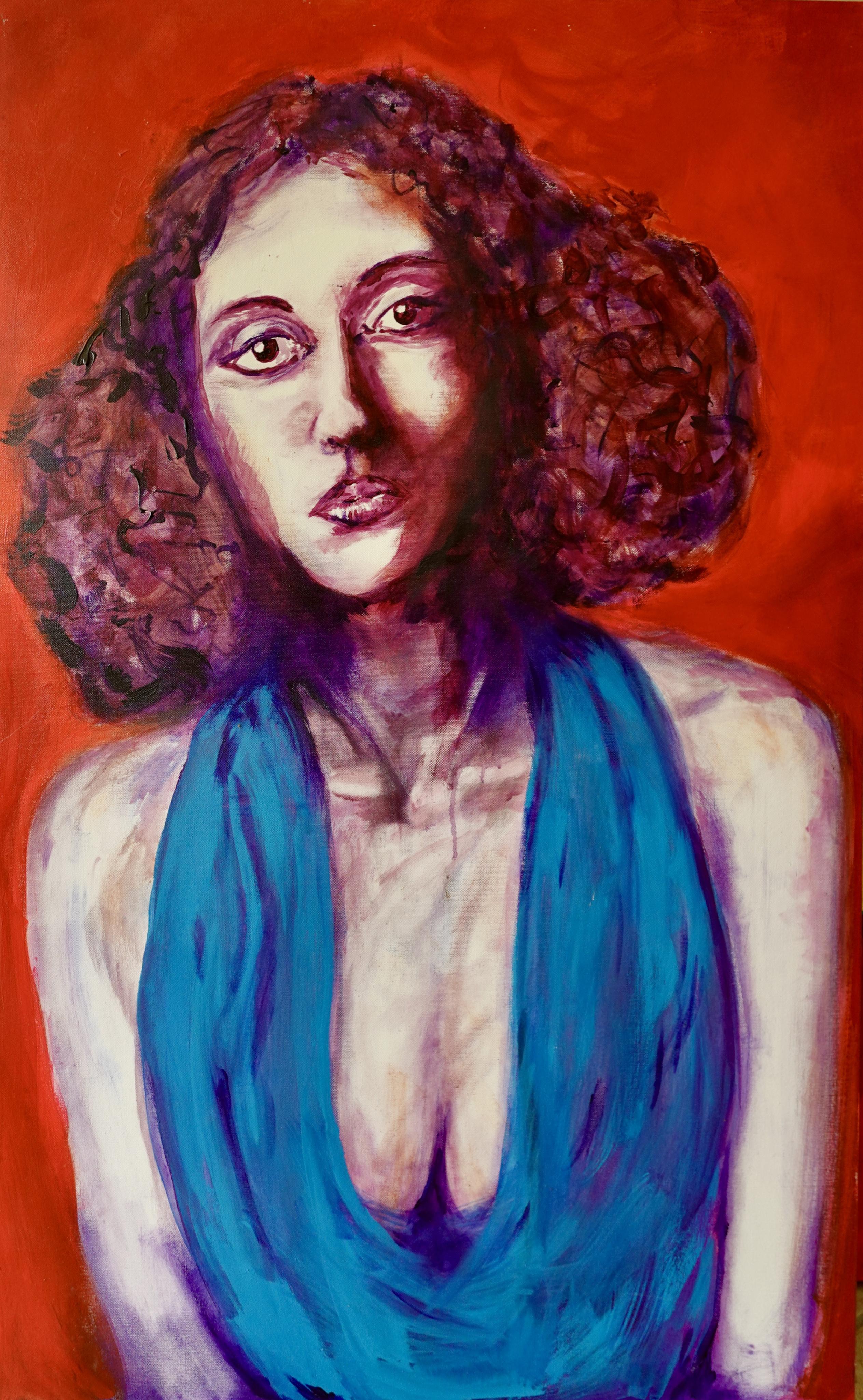 Lady in Blue