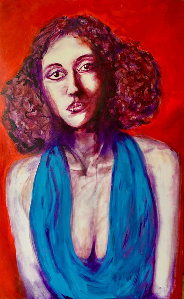 Lady in Blue
